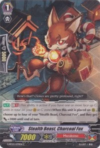 Stealth Beast, Charcoal Fox (G-BT03/079EN) [Sovereign Star Dragon] | Pegasus Games WI