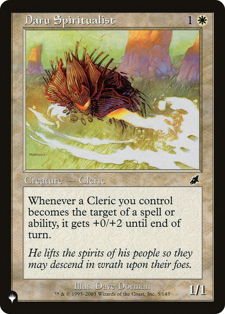 Daru Spiritualist [The List Reprints] | Pegasus Games WI