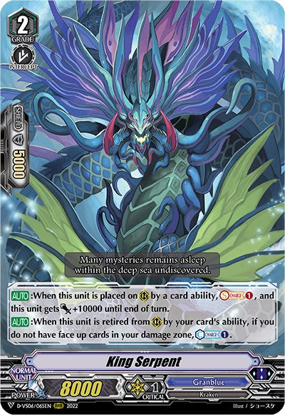 King Serpent (D-VS06/065EN) [V Clan Collection Vol.6] | Pegasus Games WI