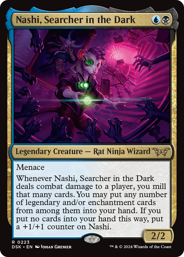 Nashi, Searcher in the Dark [Duskmourn: House of Horror] | Pegasus Games WI