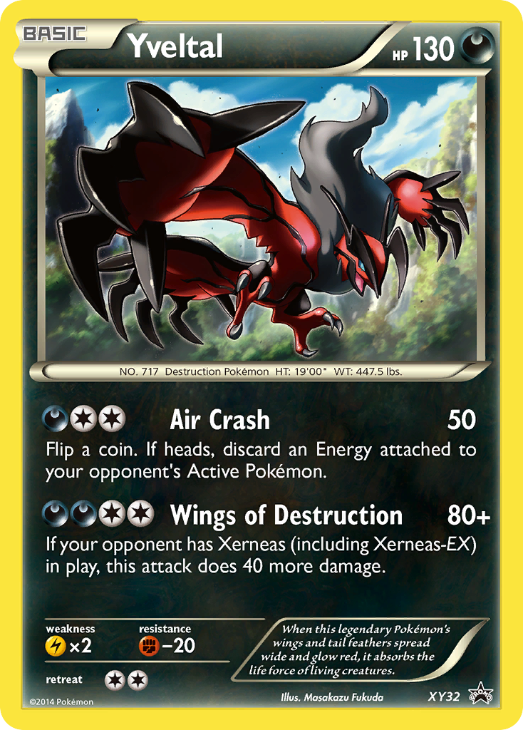 Yveltal (XY32) [XY: Black Star Promos] | Pegasus Games WI