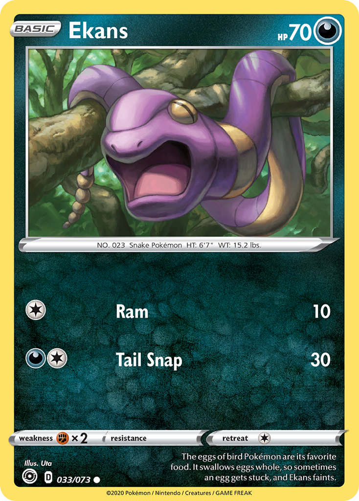 Ekans (033/073) [Sword & Shield: Champion's Path] | Pegasus Games WI