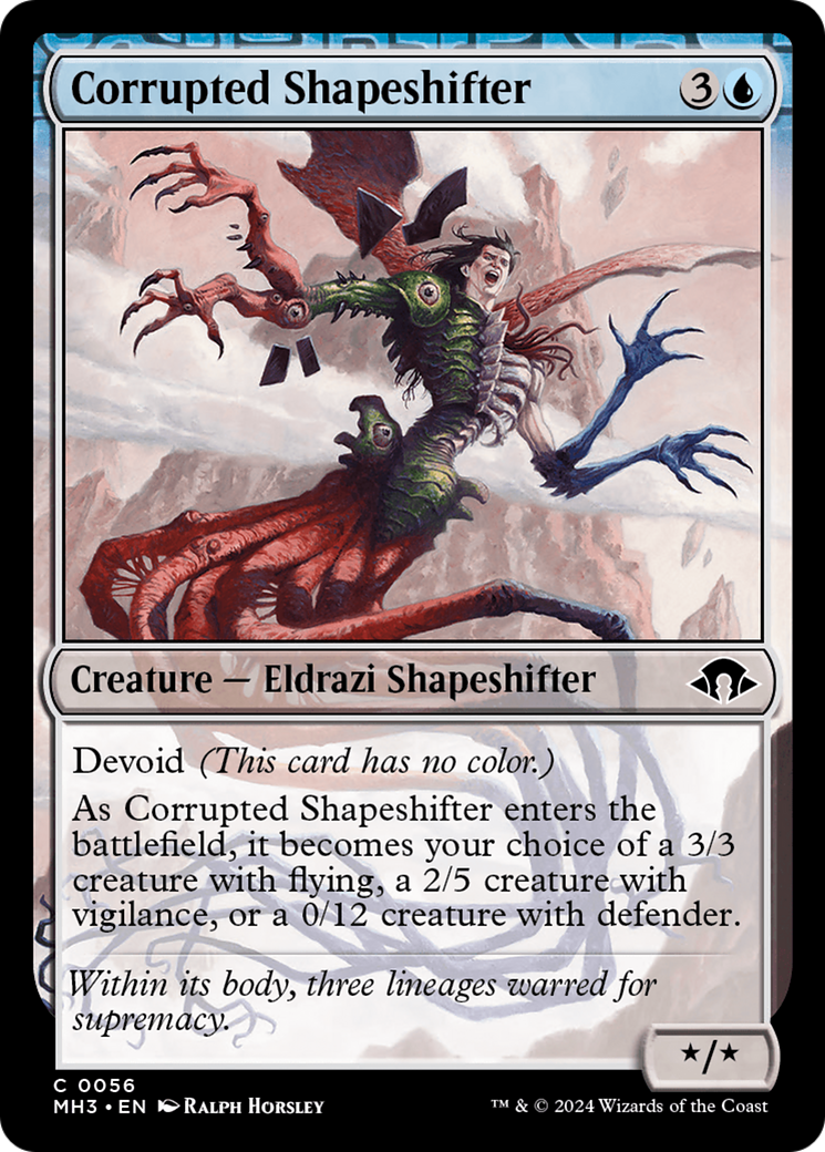 Corrupted Shapeshifter [Modern Horizons 3] | Pegasus Games WI