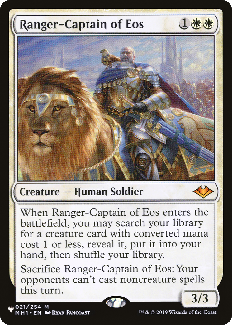 Ranger-Captain of Eos [The List] | Pegasus Games WI