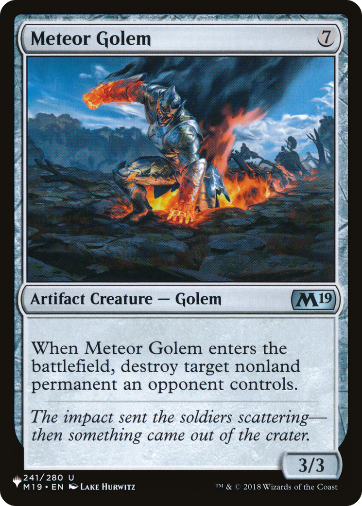 Meteor Golem [Secret Lair: From Cute to Brute] | Pegasus Games WI