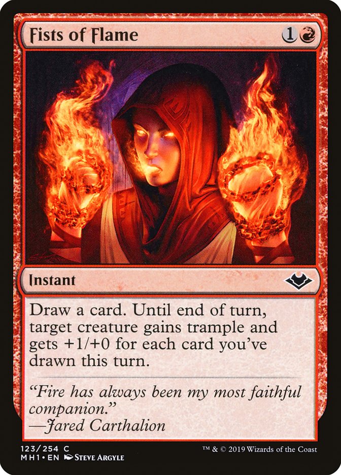 Fists of Flame [Modern Horizons] | Pegasus Games WI