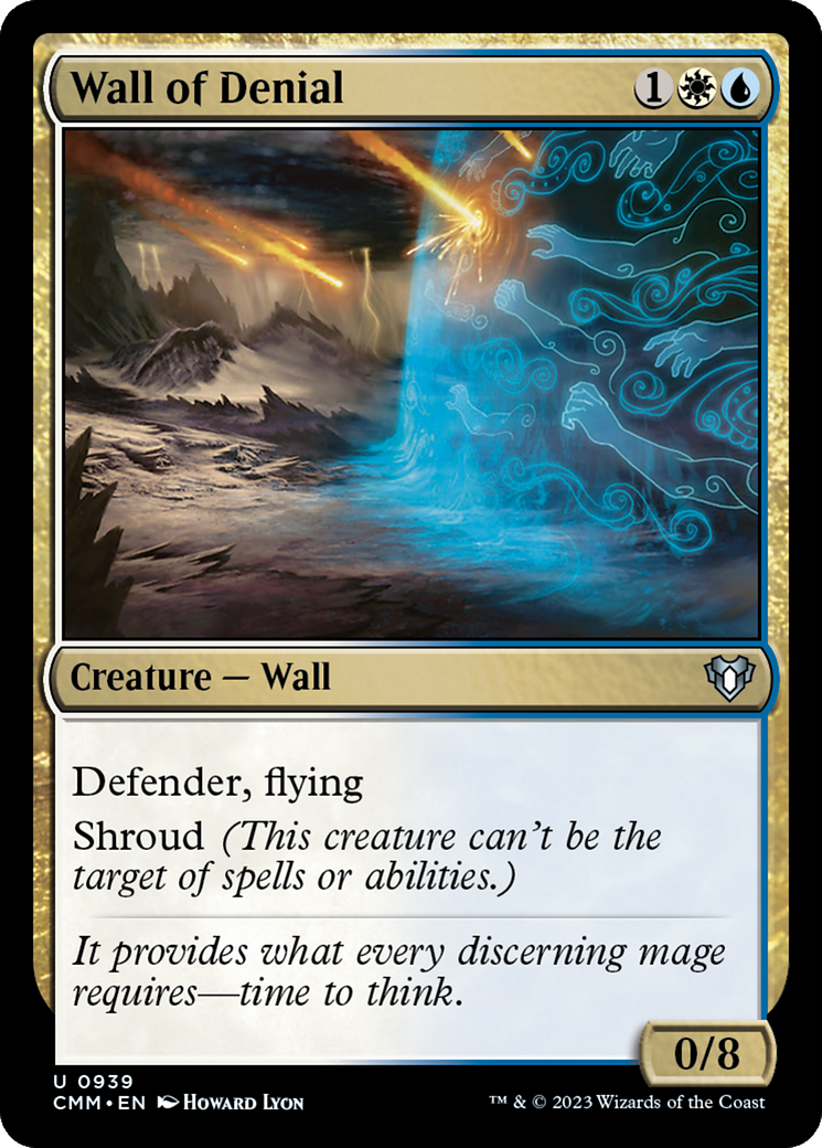 Wall of Denial [Commander Masters] | Pegasus Games WI