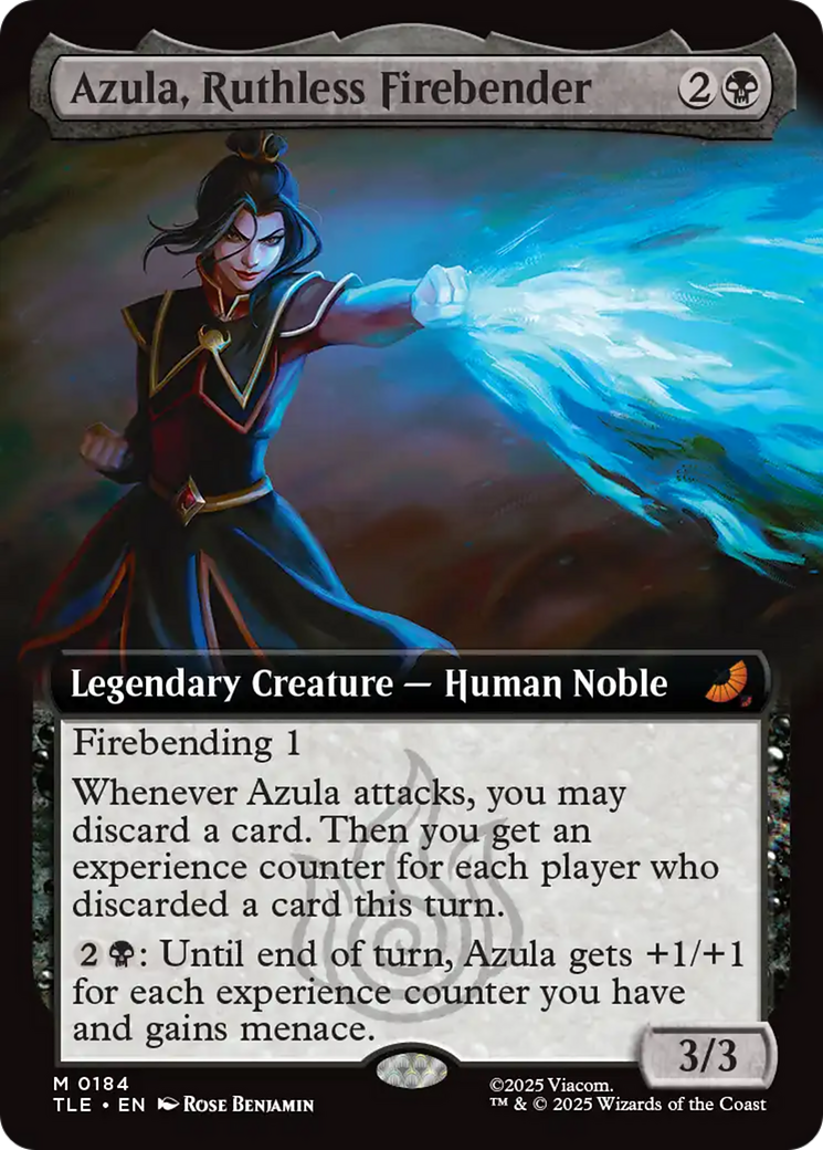 Azula, Ruthless Firebender (Extended Art) [Avatar: The Last Airbender: Eternal-Legal] | Pegasus Games WI