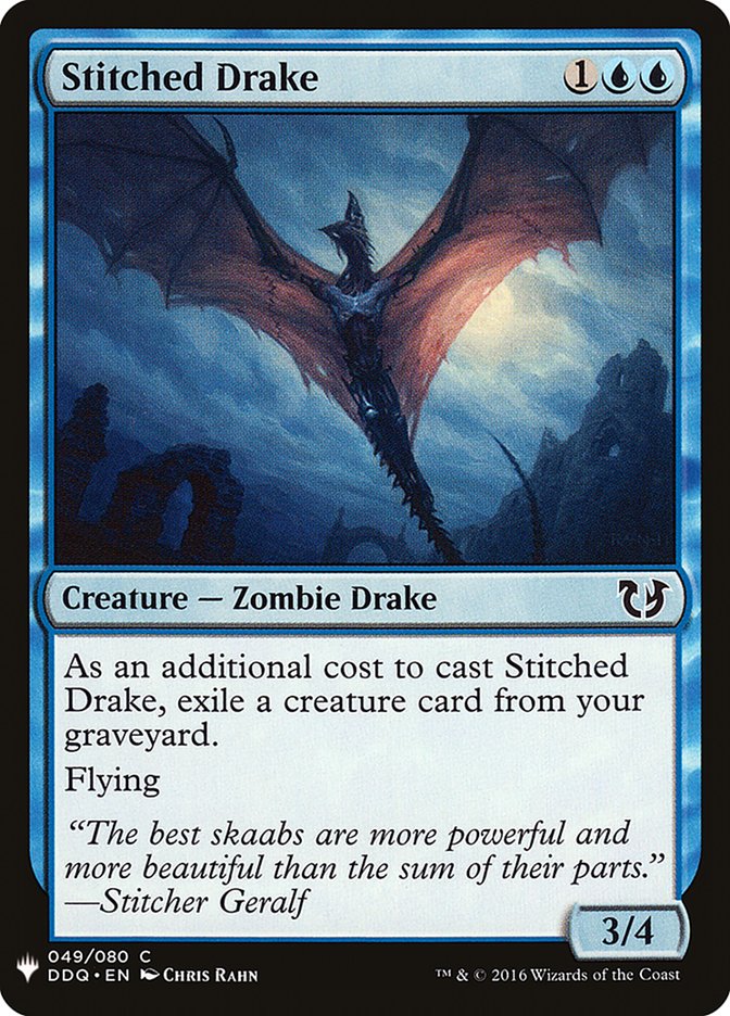 Stitched Drake [Mystery Booster] | Pegasus Games WI