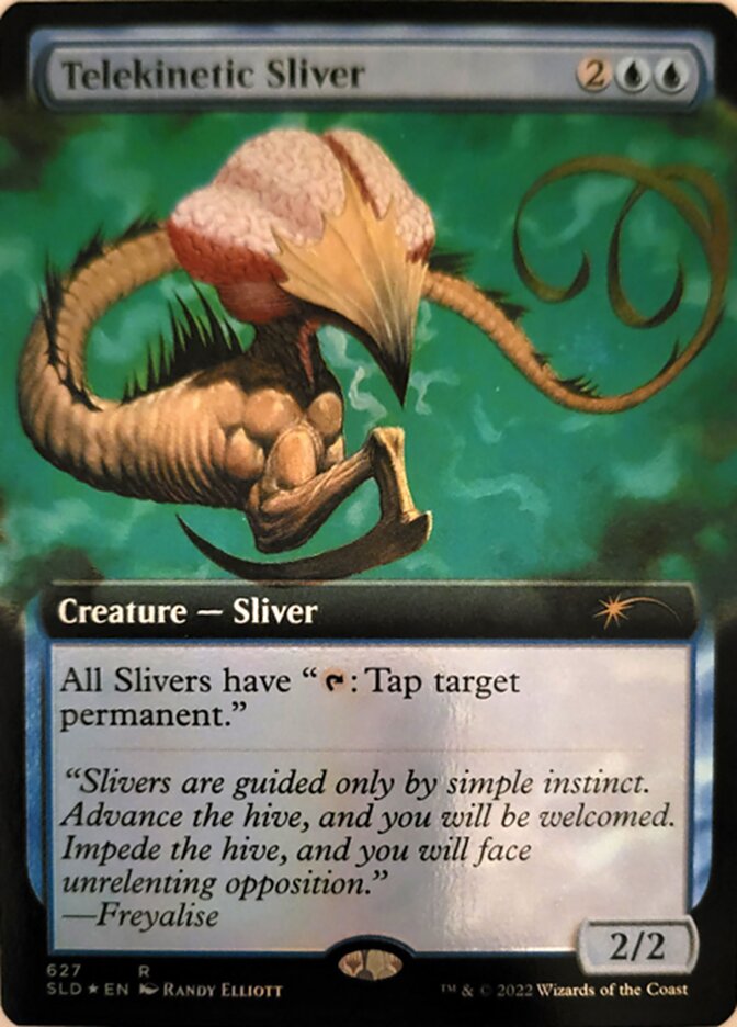 Telekinetic Sliver (Extended Art) [Secret Lair Drop Promos] | Pegasus Games WI