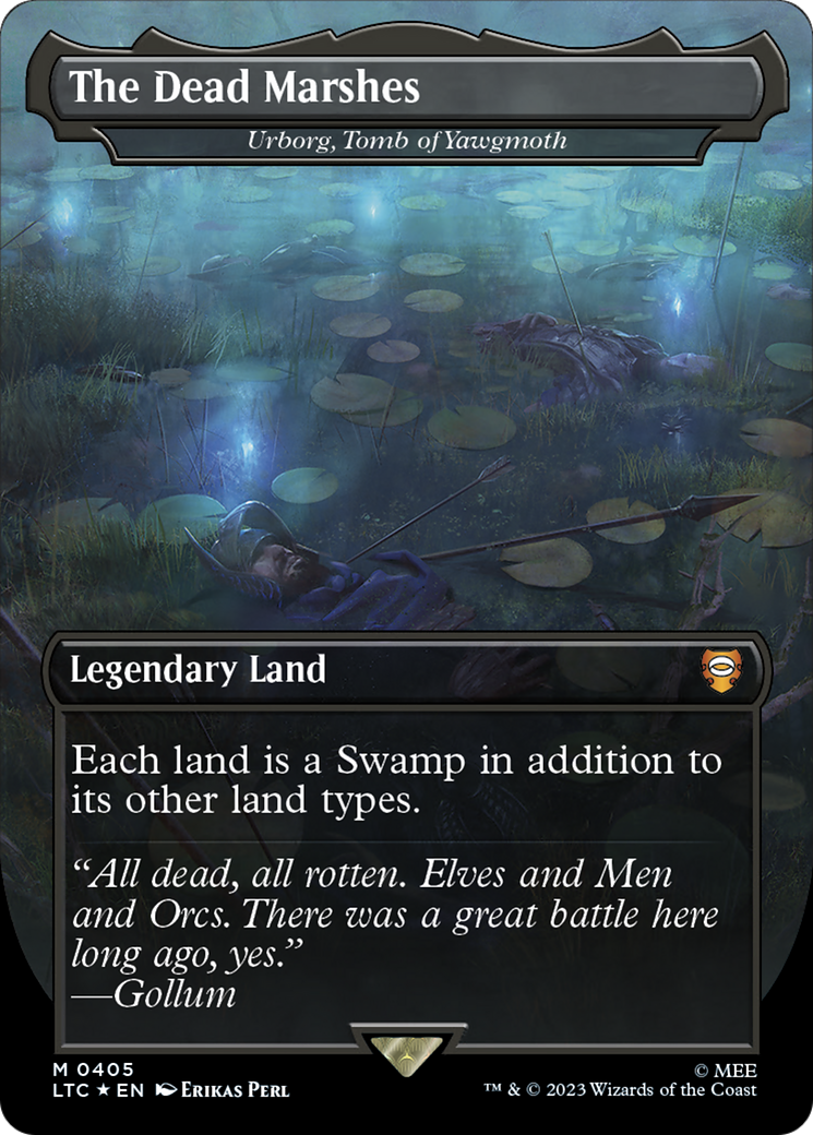 The Dead Marshes - Urborg, Tomb of Yawgmoth (Surge Foil Realms and Relics) [The Lord of the Rings: Tales of Middle-Earth Commander] | Pegasus Games WI