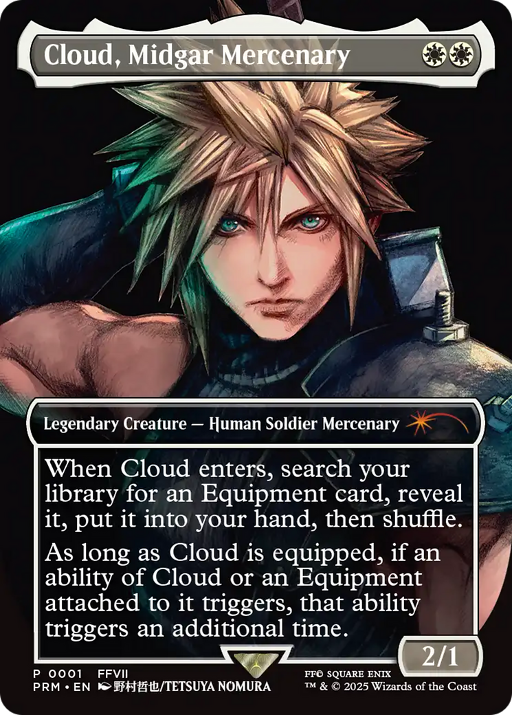 Cloud, Midgar Mercenary [Pro Tour Promos] | Pegasus Games WI