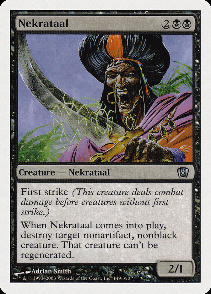 Nekrataal (8th Edition) [Oversize Cards] | Pegasus Games WI