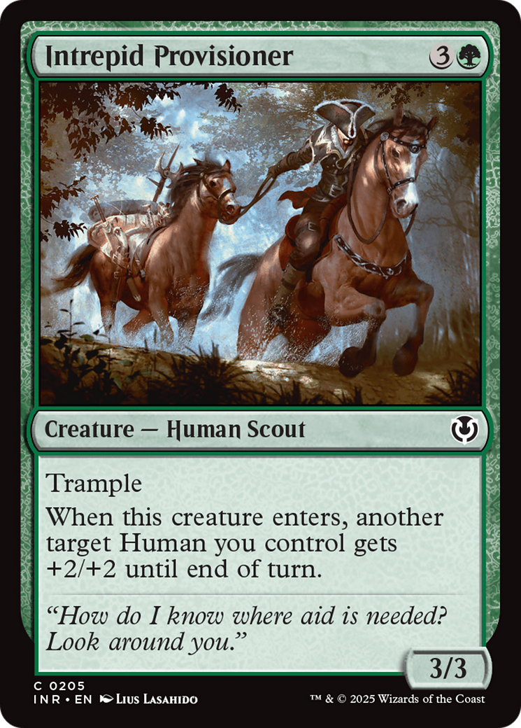Intrepid Provisioner [Innistrad Remastered] | Pegasus Games WI