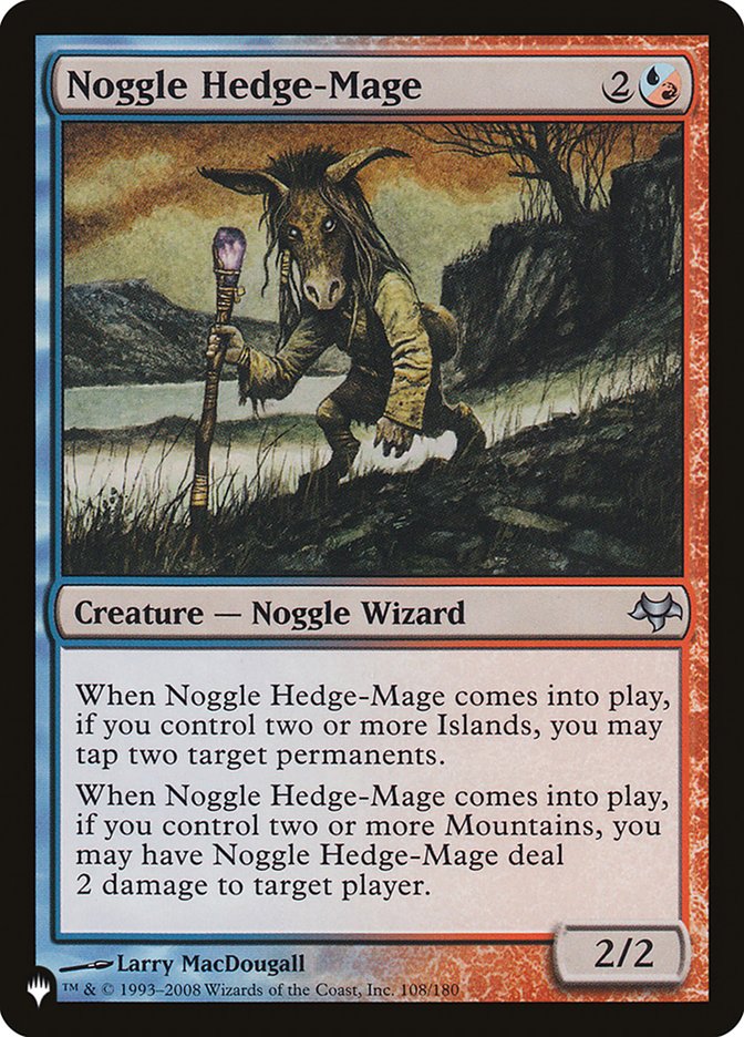 Noggle Hedge-Mage [The List] | Pegasus Games WI