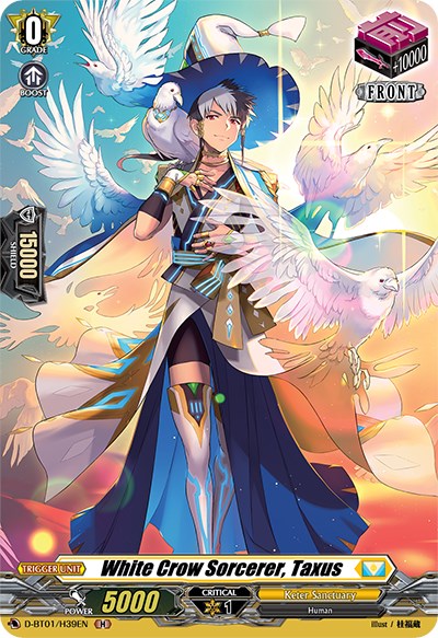 White Crow Sorcerer, Taxus (D-BT01/H39EN) [Genesis of the Five Greats] | Pegasus Games WI