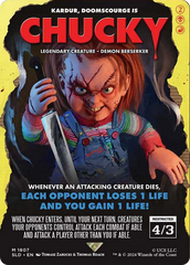 Chucky - Kardur, Doomscourge [Secret Lair Drop Series] | Pegasus Games WI