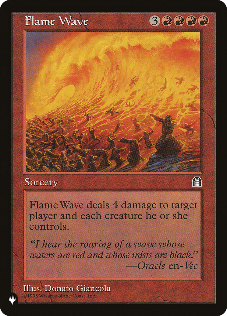 Flame Wave [The List] | Pegasus Games WI