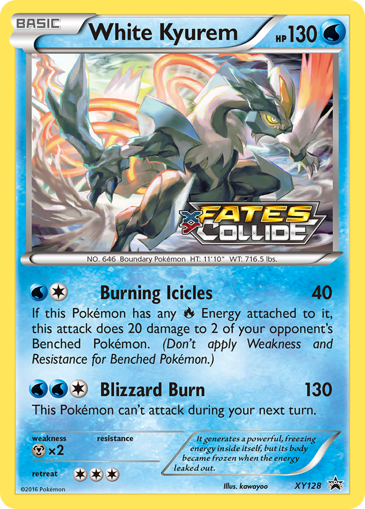 White Kyurem (XY128) [XY: Black Star Promos] | Pegasus Games WI