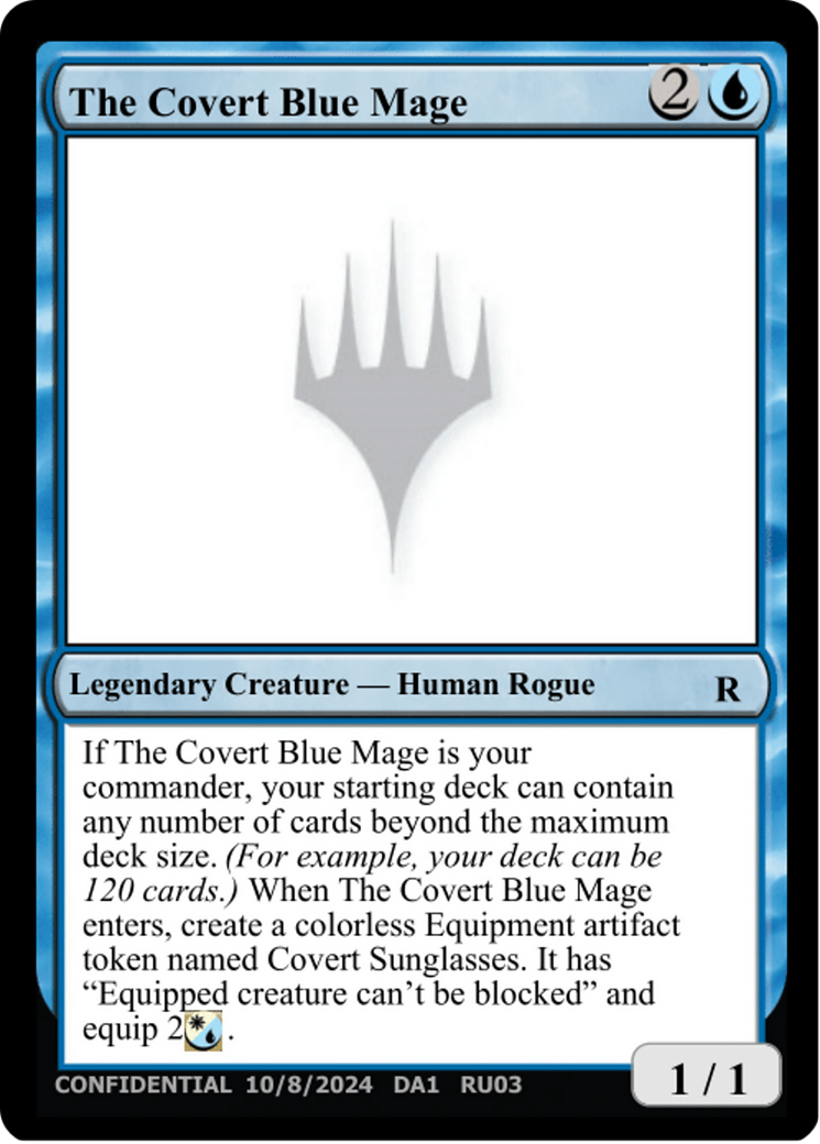 The Covert Blue Mage [Unknown Event] | Pegasus Games WI