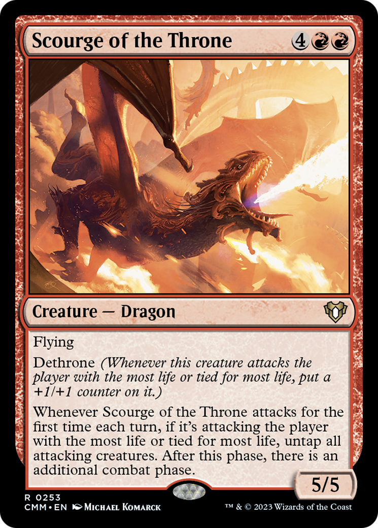 Scourge of the Throne [Commander Masters] | Pegasus Games WI