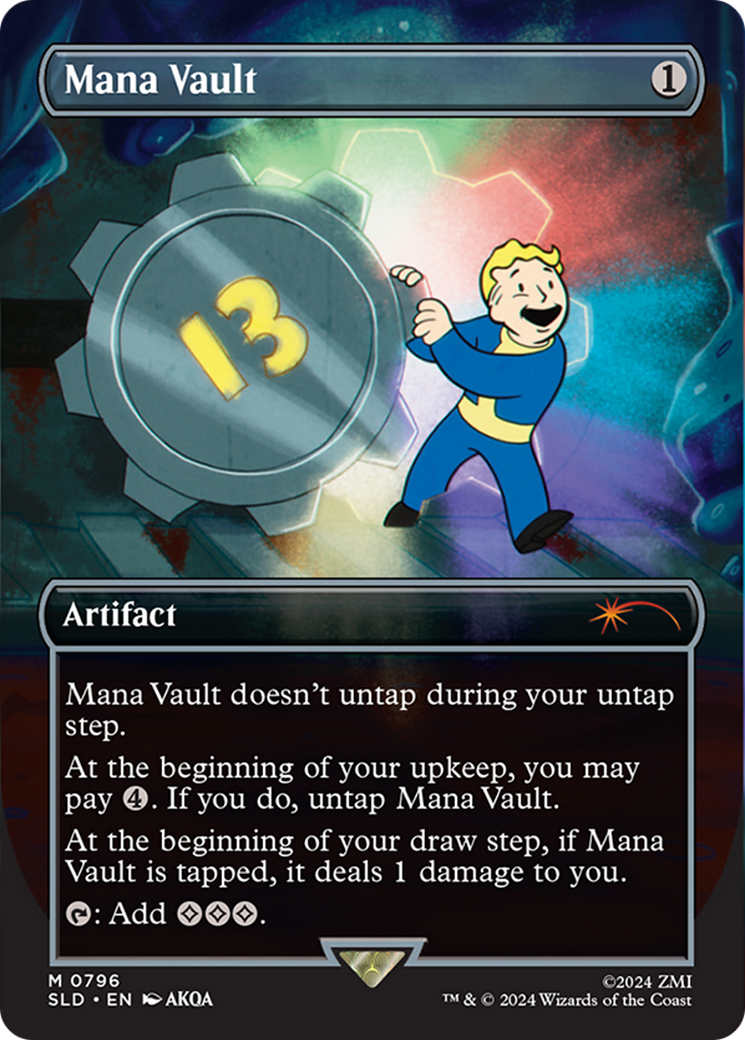 Mana Vault (Rainbow Foil) [Secret Lair Drop Series] | Pegasus Games WI