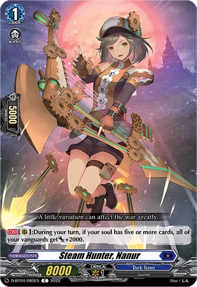 Steam Hunter, Nanur (D-BT04/080EN) [Awakening of Chakrabarthi] | Pegasus Games WI