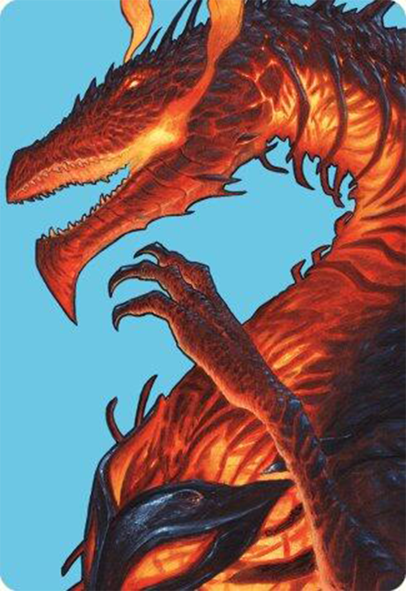 Herigast, Erupting Nullkite Art Card [Modern Horizons 3 Art Series] | Pegasus Games WI