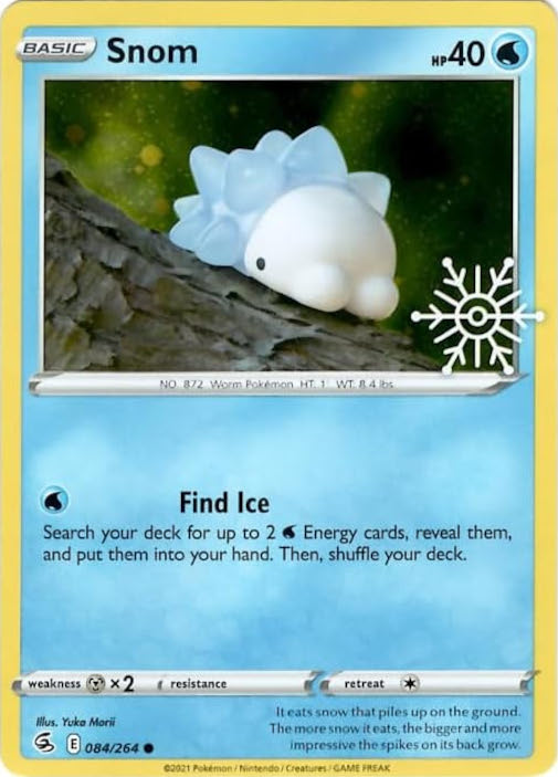 Snom (084/264) (Holiday Calendar) [Sword & Shield: Fusion Strike] | Pegasus Games WI