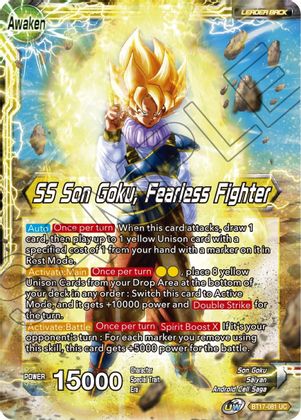 Son Goku // SS Son Goku, Fearless Fighter (BT17-081) [Ultimate Squad] | Pegasus Games WI