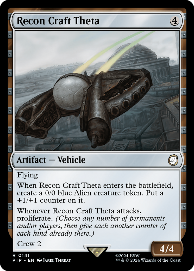 Recon Craft Theta [Fallout] | Pegasus Games WI
