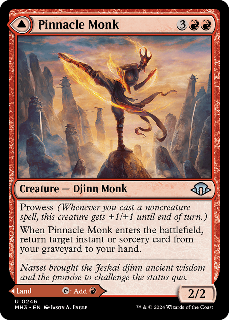 Pinnacle Monk [Modern Horizons 3] | Pegasus Games WI