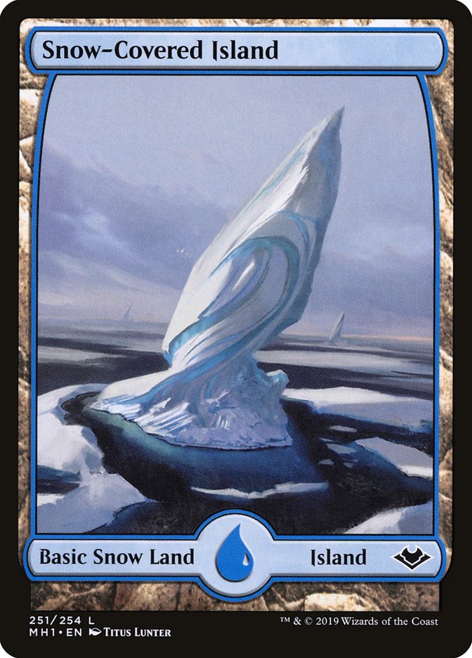 Snow-Covered Island [Modern Horizons] | Pegasus Games WI