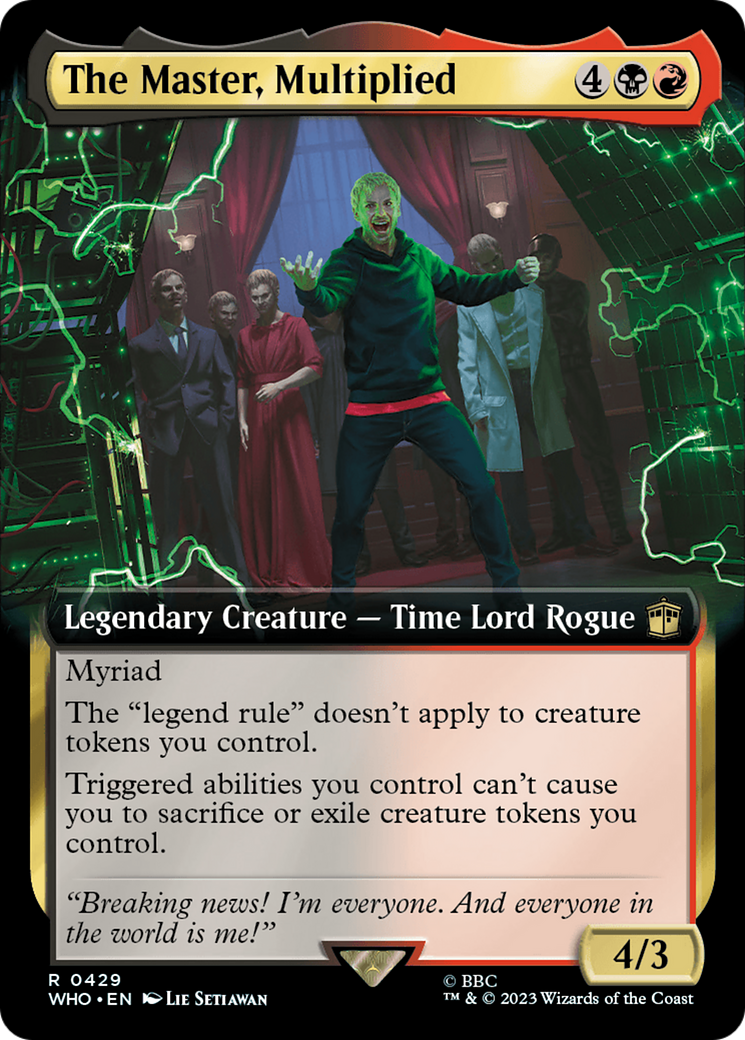 The Master, Multiplied (Extended Art) [Doctor Who] | Pegasus Games WI