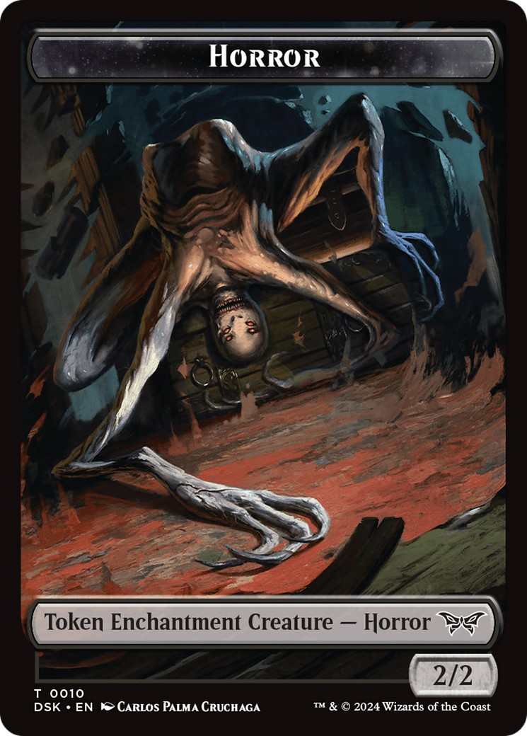 Horror Token [Duskmourn: House of Horror Tokens] | Pegasus Games WI