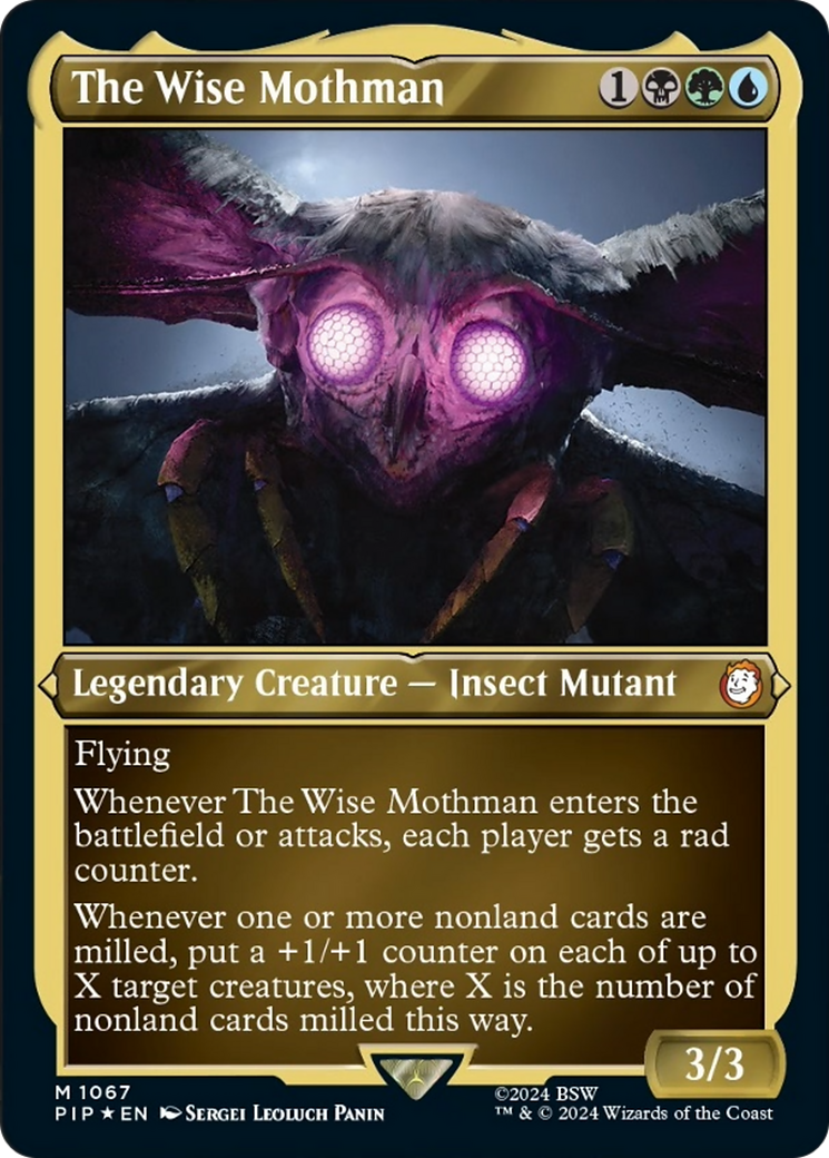 The Wise Mothman (Display Commander) [Fallout] | Pegasus Games WI
