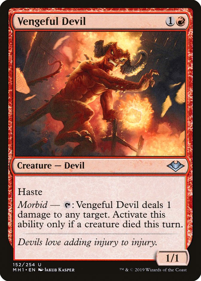 Vengeful Devil [Modern Horizons] | Pegasus Games WI