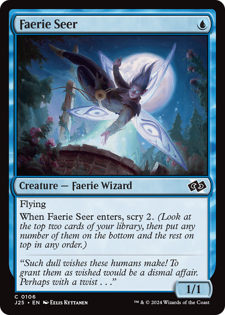 Faerie Seer [Foundations Jumpstart] | Pegasus Games WI