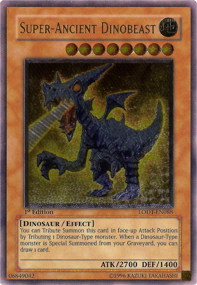 Super-Ancient Dinobeast [LODT-EN088] Ultimate Rare | Pegasus Games WI