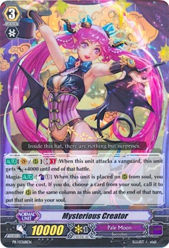 Mysterious Creator (PR/0368EN) [Promo Cards] | Pegasus Games WI