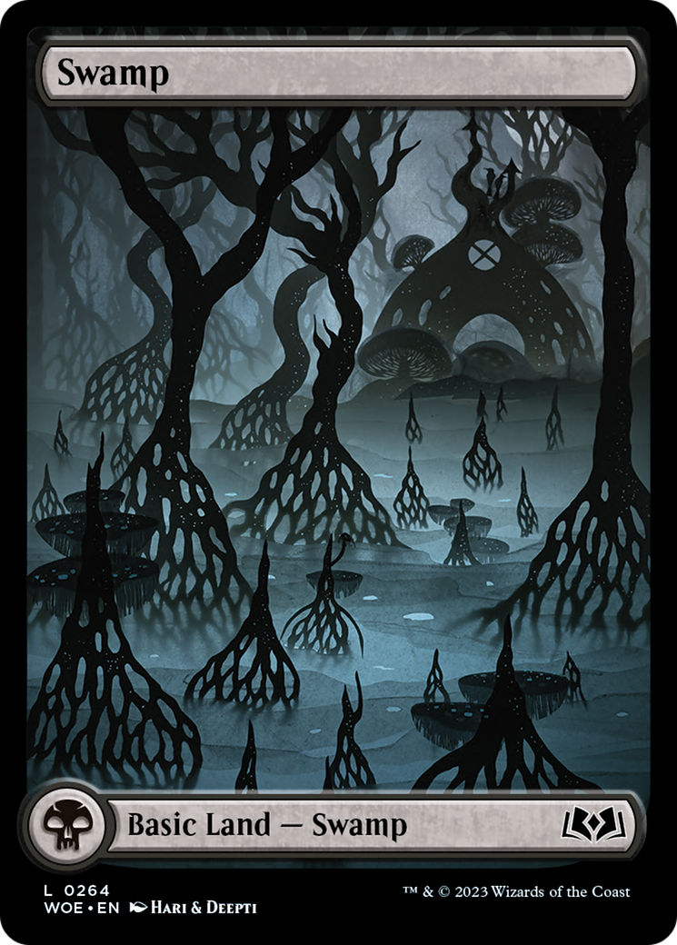 Swamp (264) (Full-Art) [Wilds of Eldraine] | Pegasus Games WI