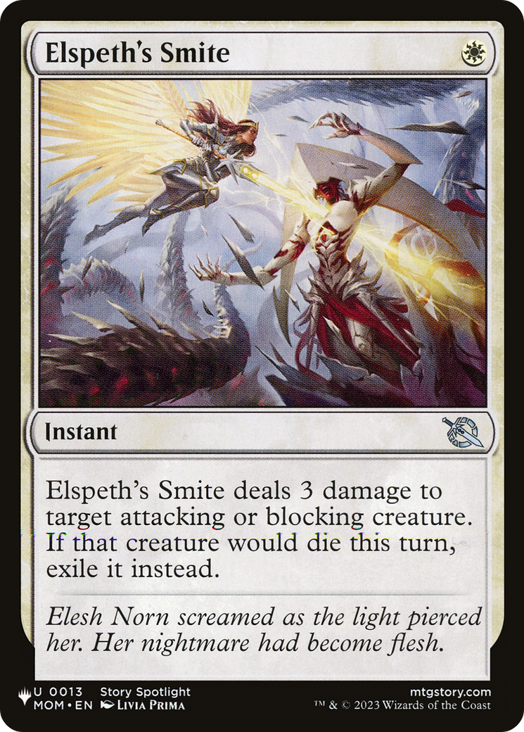 Elspeth's Smite [The List Reprints] | Pegasus Games WI