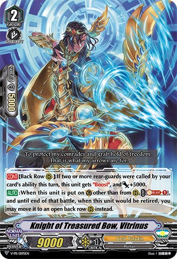 Knight of Treasured Bow, Vitrinus (V-PR/0195EN) [V Promo Cards] | Pegasus Games WI
