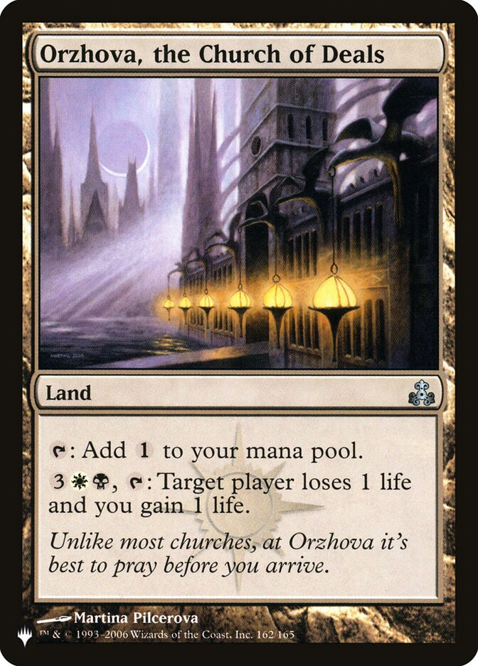 Orzhova, the Church of Deals [The List] | Pegasus Games WI