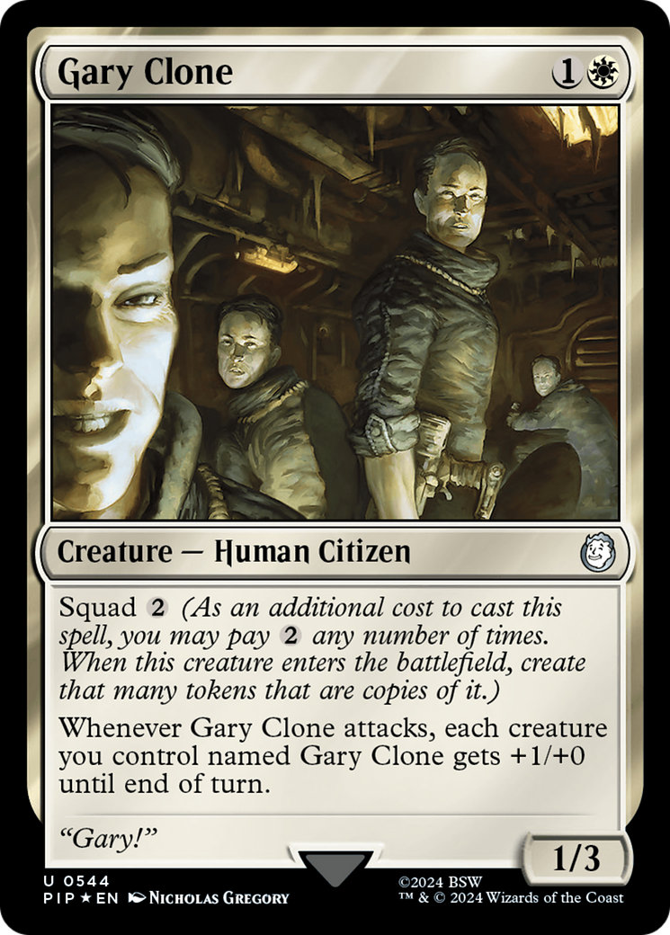 Gary Clone (Surge Foil) [Fallout] | Pegasus Games WI