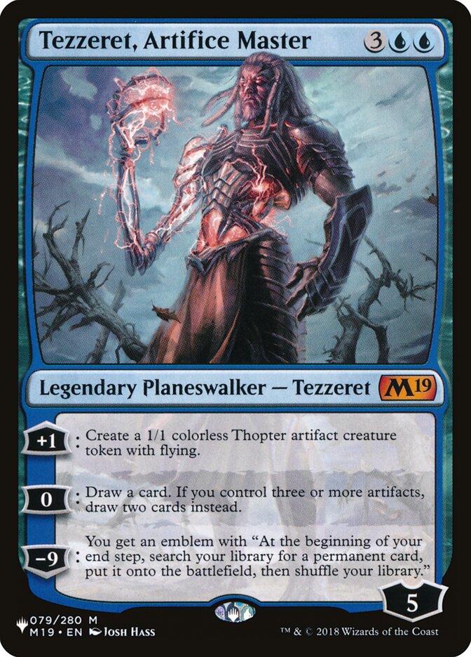 Tezzeret, Artifice Master [The List] | Pegasus Games WI