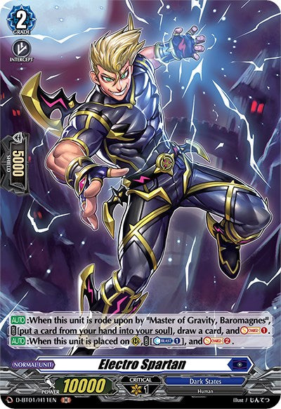 Electro Spartan (D-BT01/H11EN) [Genesis of the Five Greats] | Pegasus Games WI