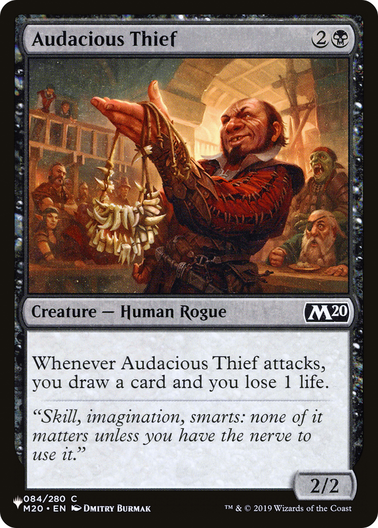 Audacious Thief [The List Reprints] | Pegasus Games WI