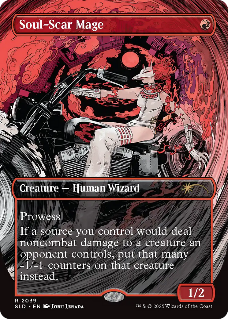 Soul-Scar Mage (2039) (Rainbow Foil) [Secret Lair Drop Series] | Pegasus Games WI