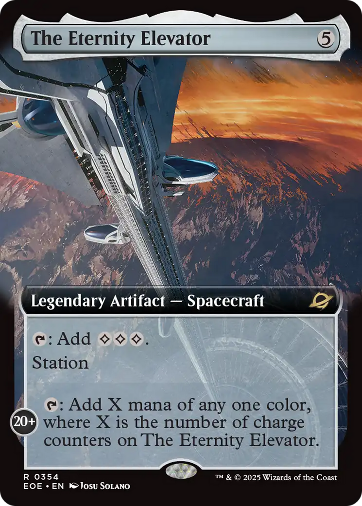 The Eternity Elevator (Extended Art) [Edge of Eternities] | Pegasus Games WI